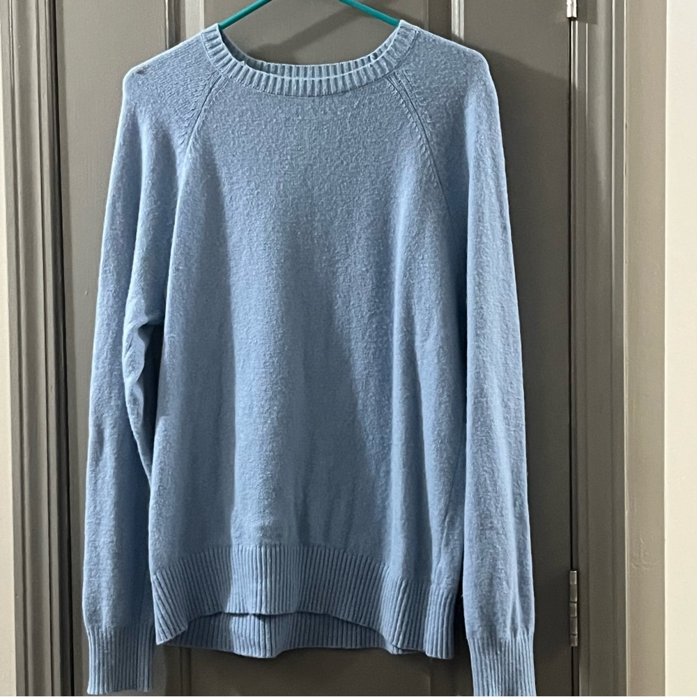 J Crew Mercantile Men’s Medium Light Blue Sweater